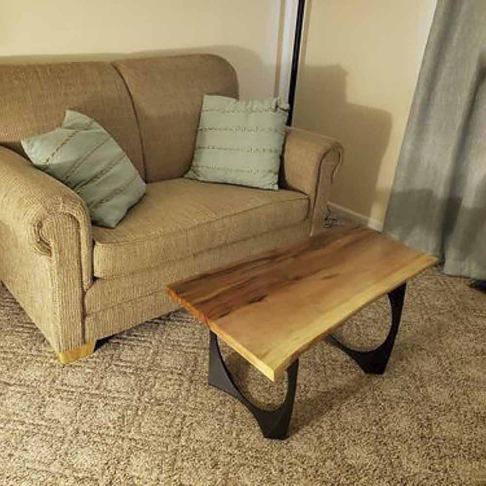 Bench Legs 110 Oria 16H for Woodworking, Live Edge Tabletop Coffee Table Base for DIY furniture dining home decor epoxy woodworkbench legs flowyline legs modern coffee table metal side table kitchen table legs set of bench legs trapezoid c bench frame hair pin legs walnut legs tapered