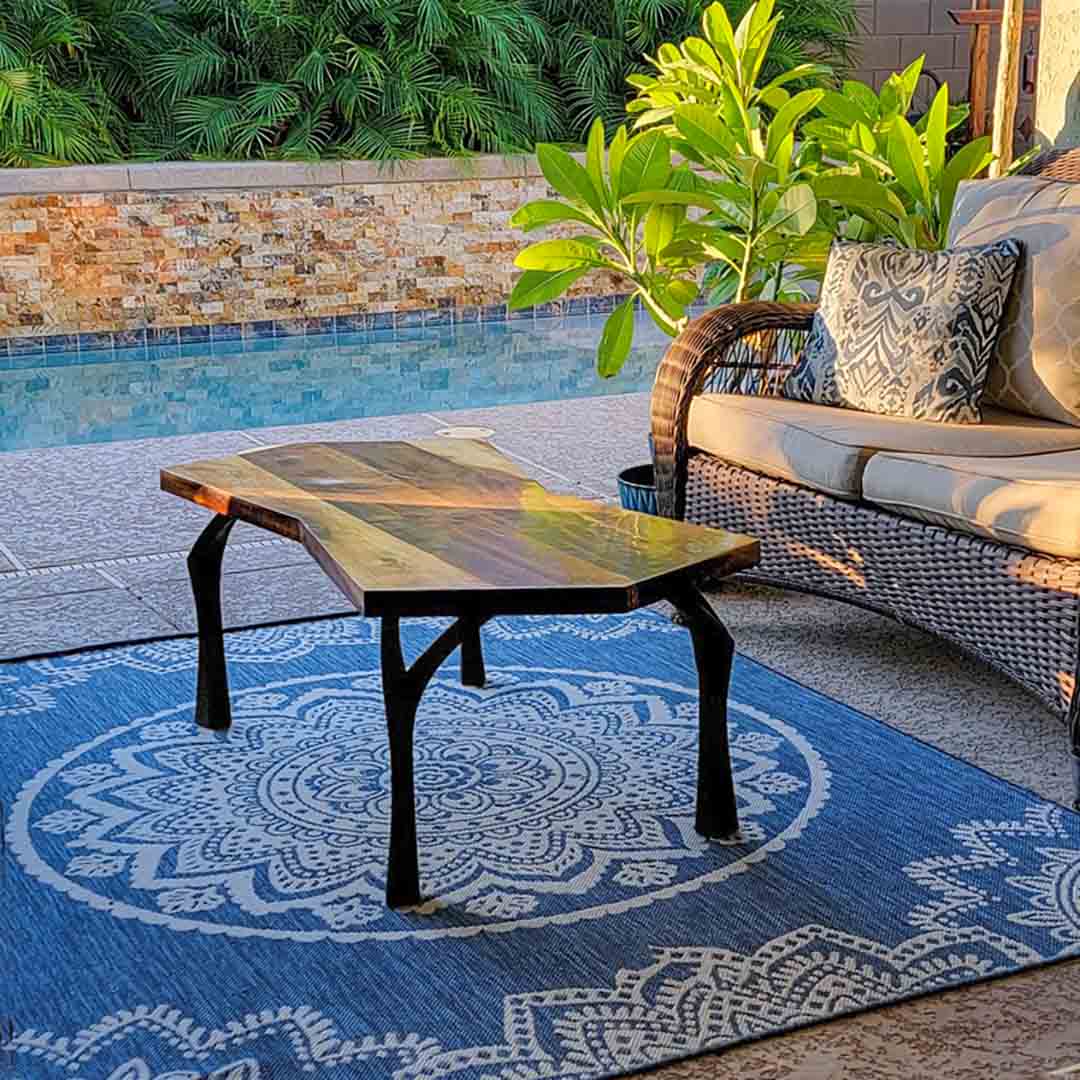 Bench Legs 118 Faras 16H Modern Steel Furniture Flowyline Design Coffee Table Base for DIY furniture dining home decor epoxy woodworkbench legs coffee table outdoor furniture metal Small Coffee Table cabinet legs epoxy mold c channel hair pin legs walnut legs tapered upholstered metal legs for bench