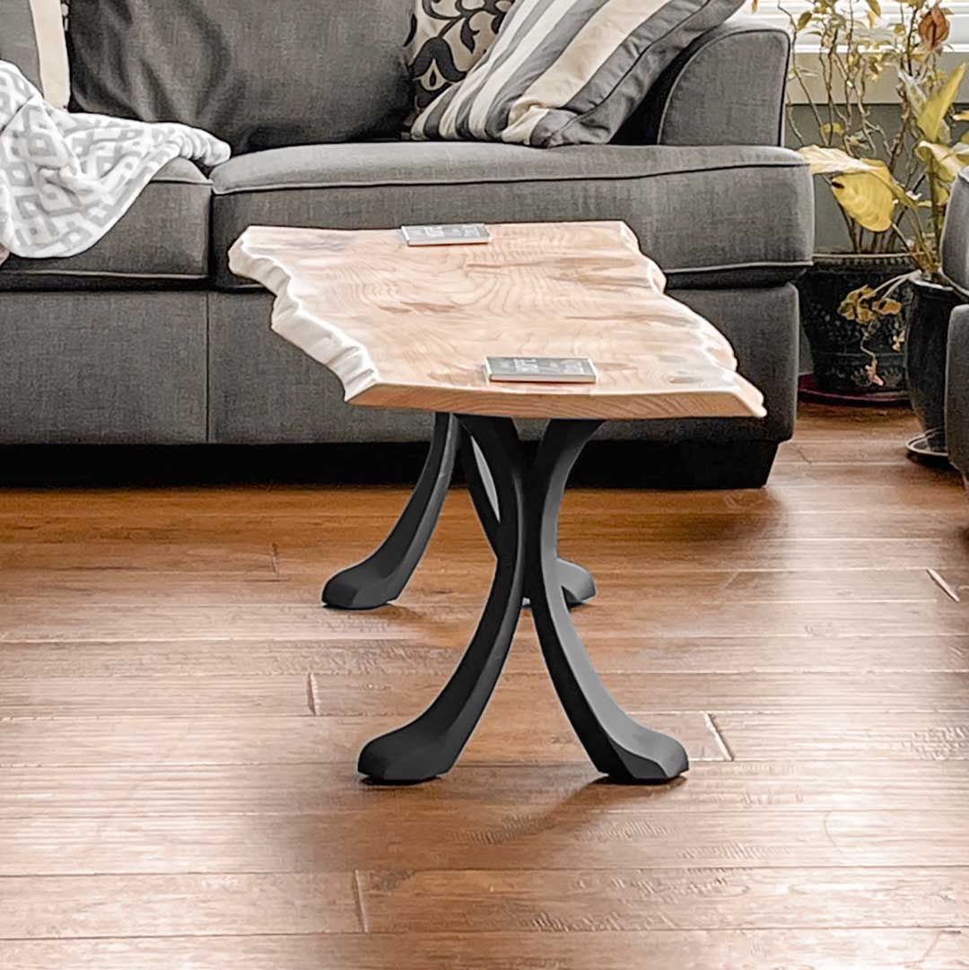 Bench Legs 109 Xeni - 13W, 16H inch - Set of 2 pcs of FlowyLine Design Coffee Table Base for DIY furniture dining home decor epoxy woodworkbench furniture legs steel table coffee table legs modern outdoor bench dining bench handmade furniture rustic table legs narrow wood bench entryway x bench legs