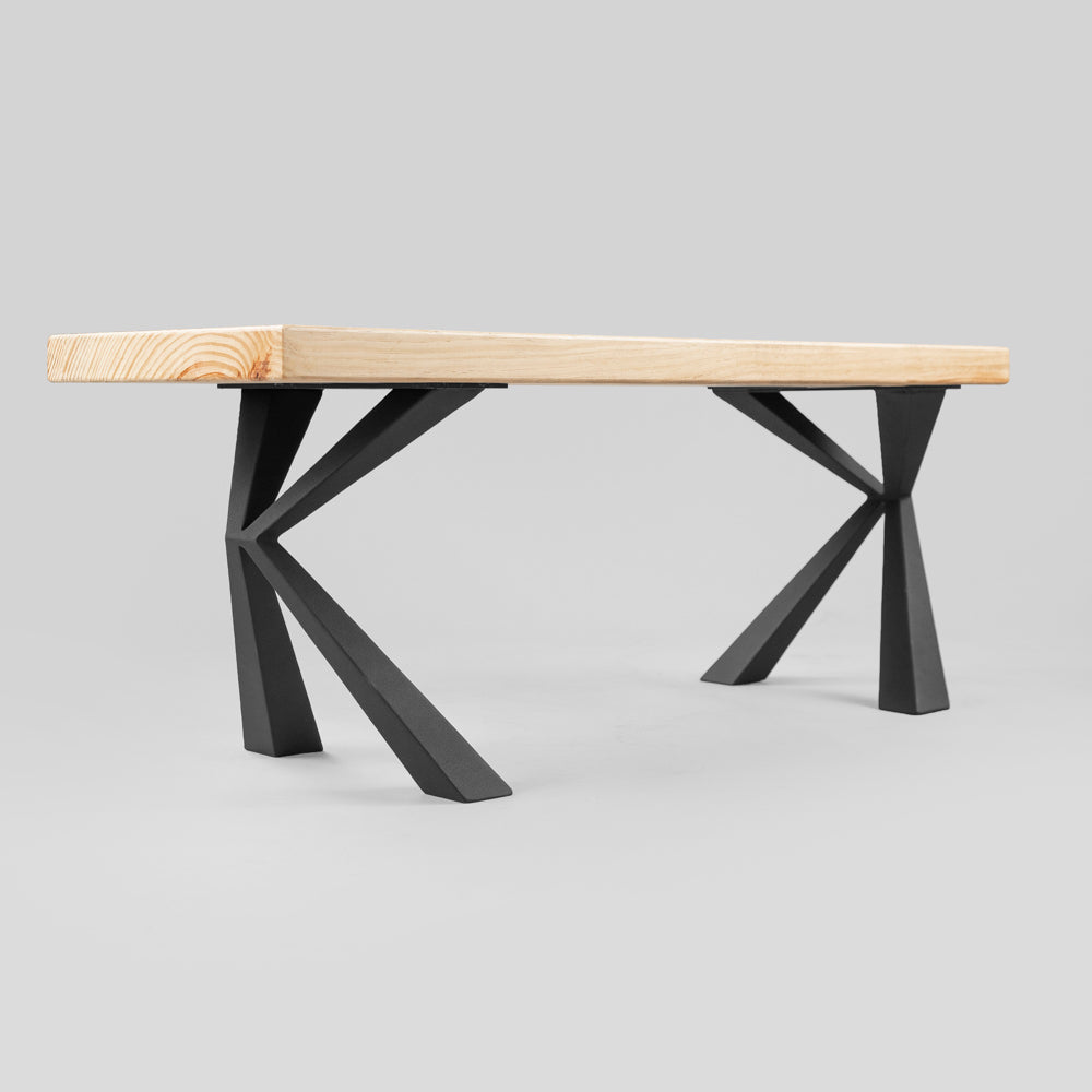 Bench Legs 125 Kheops 16H Modern Metal Furniture Flowyline Design Coffee Table Base for DIY furniture dining home decor epoxy woodworkcoffee table legs furniture legs steel modern coffee table dining bench outdoor bench metal coffee table handmade home decor handmade furniture bench for entryway upholstered