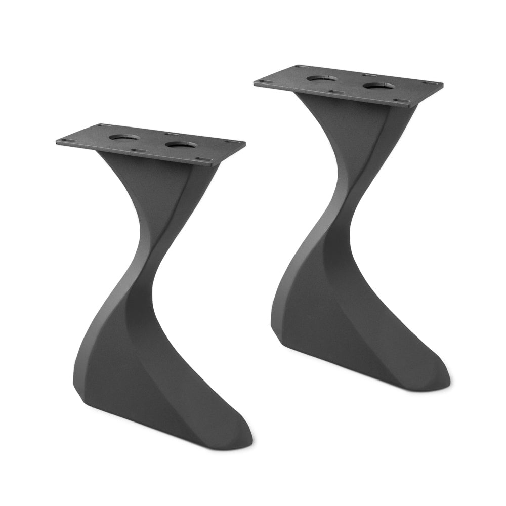 Bench Legs 122 Botas - 16H inch - Set of 2 pcs of FlowyLine Design Coffee Table Base for DIY furniture dining home decor epoxy woodworktable legs steel table bench legs coffee table farmhouse outdoor furniture metal coffee table woodwork industrial narrow wood bench bench for entryway x bench legs