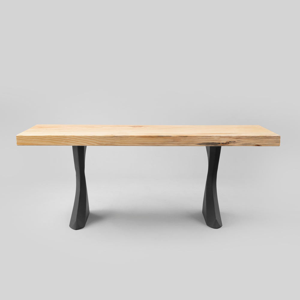 Bench Legs 122 Botas - 16H inch - Set of 2 pcs of FlowyLine Design Coffee Table Base for DIY furniture dining home decor epoxy woodworktable legs steel table bench legs coffee table farmhouse outdoor furniture metal coffee table woodwork industrial narrow wood bench bench for entryway x bench legs