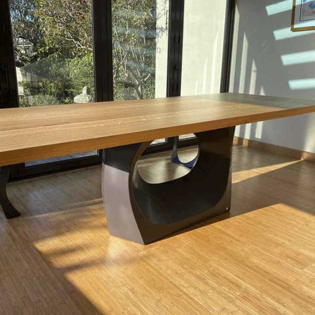 Metal Table Base - 308 Odila - 39, 23, 28H inch table legs table base wood desk trestle table Pedestal table Base round dining table steel table base granite iron trestle glass table base home and living industrial and rustic style heavy duty