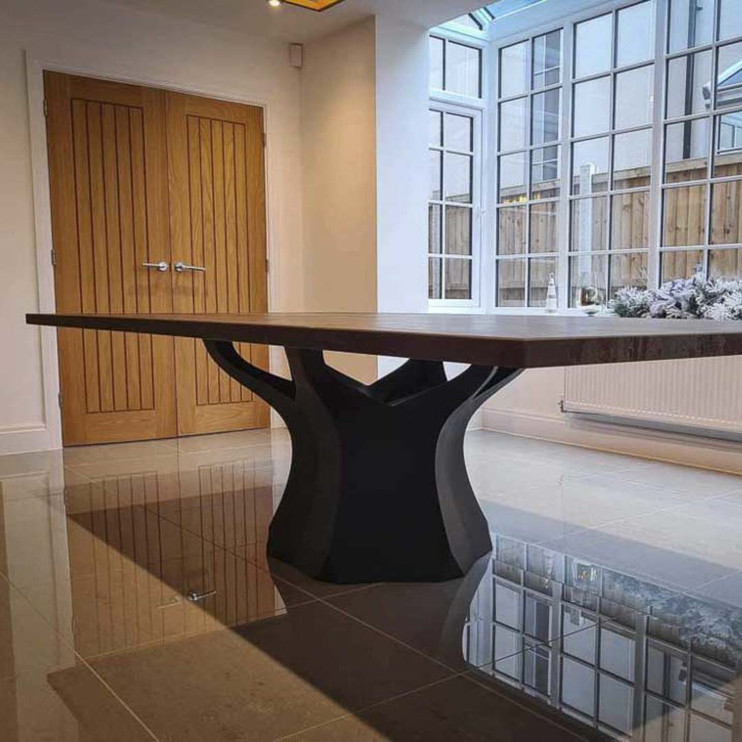 Metal Table Base - 303 Namu - 31, 22, 28H inch round table base farmhouse furniture legs coffee table base dining table base Pedestal table Base base for round table wooden dining table mid century modern home and living industrial and rustic style heavy duty