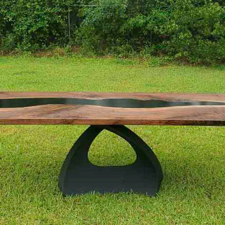 Metal Table Base - 307 Tulipe - 28H inch dining table base metal table base table legs mid century modern Mid Century round dining table furniture legs desk oval pedestal table Kitchen and Dining Pedestal Table Base home and living industrial and rustic style heavy duty