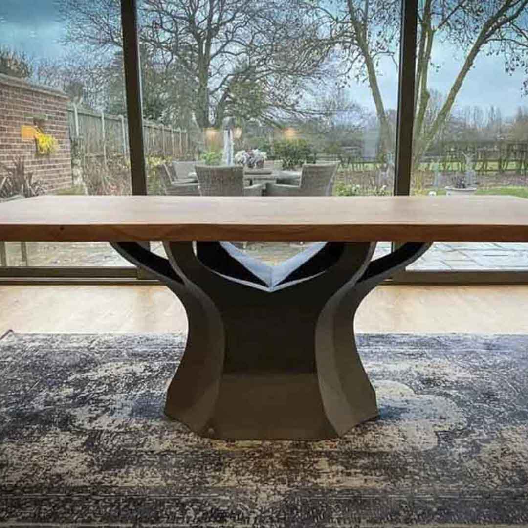 Metal Table Base - 303 Namu - 31, 22, 28H inch round table base farmhouse furniture legs coffee table base dining table base Pedestal table Base base for round table wooden dining table mid century modern home and living industrial and rustic style heavy duty