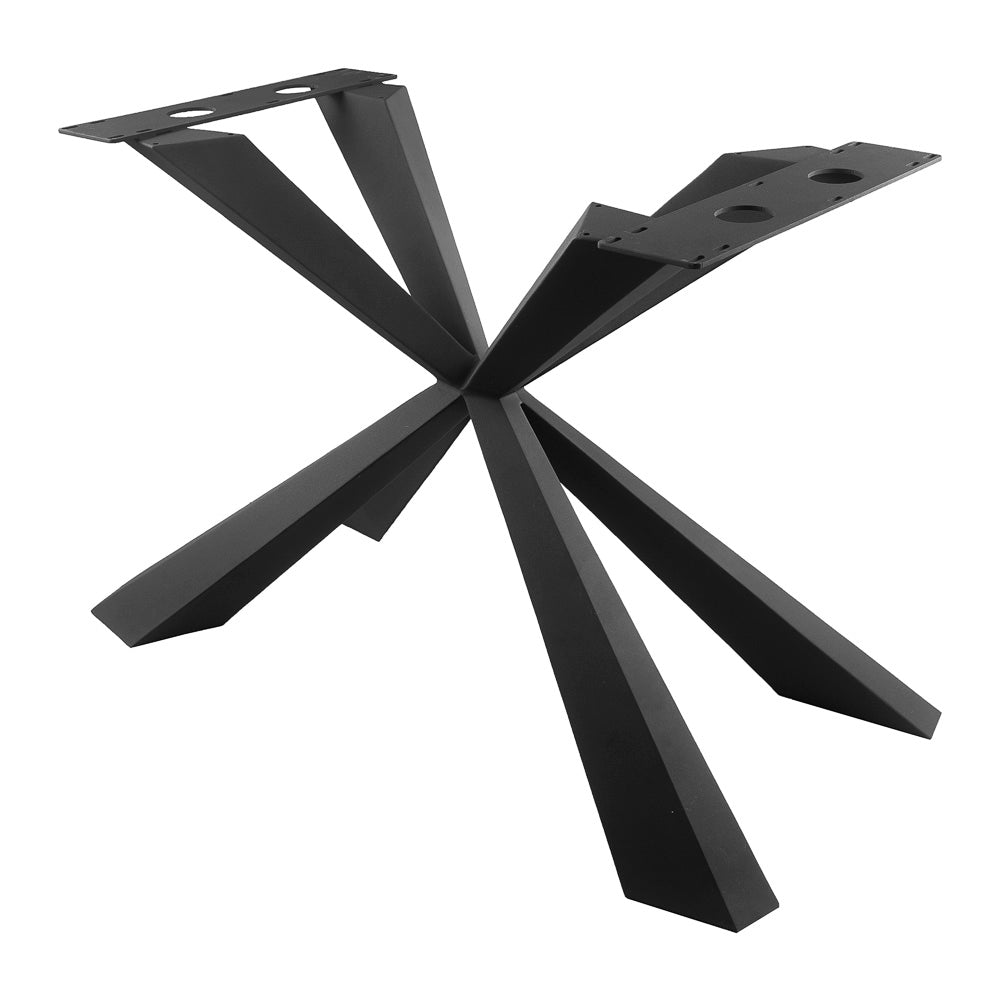 Metal Table Base - 313 Summa - 43, 20, 28H inch dining table base coffee Pedestal base base for table top tulip table base steel side table granite iron trestle table base home and living industrial and rustic style heavy duty