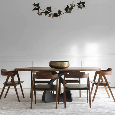 Metal Table Base - 307 Tulipe - 28H inch dining table base metal table base table legs mid century modern Mid Century round dining table furniture legs desk oval pedestal table Kitchen and Dining Pedestal Table Base home and living industrial and rustic style heavy duty