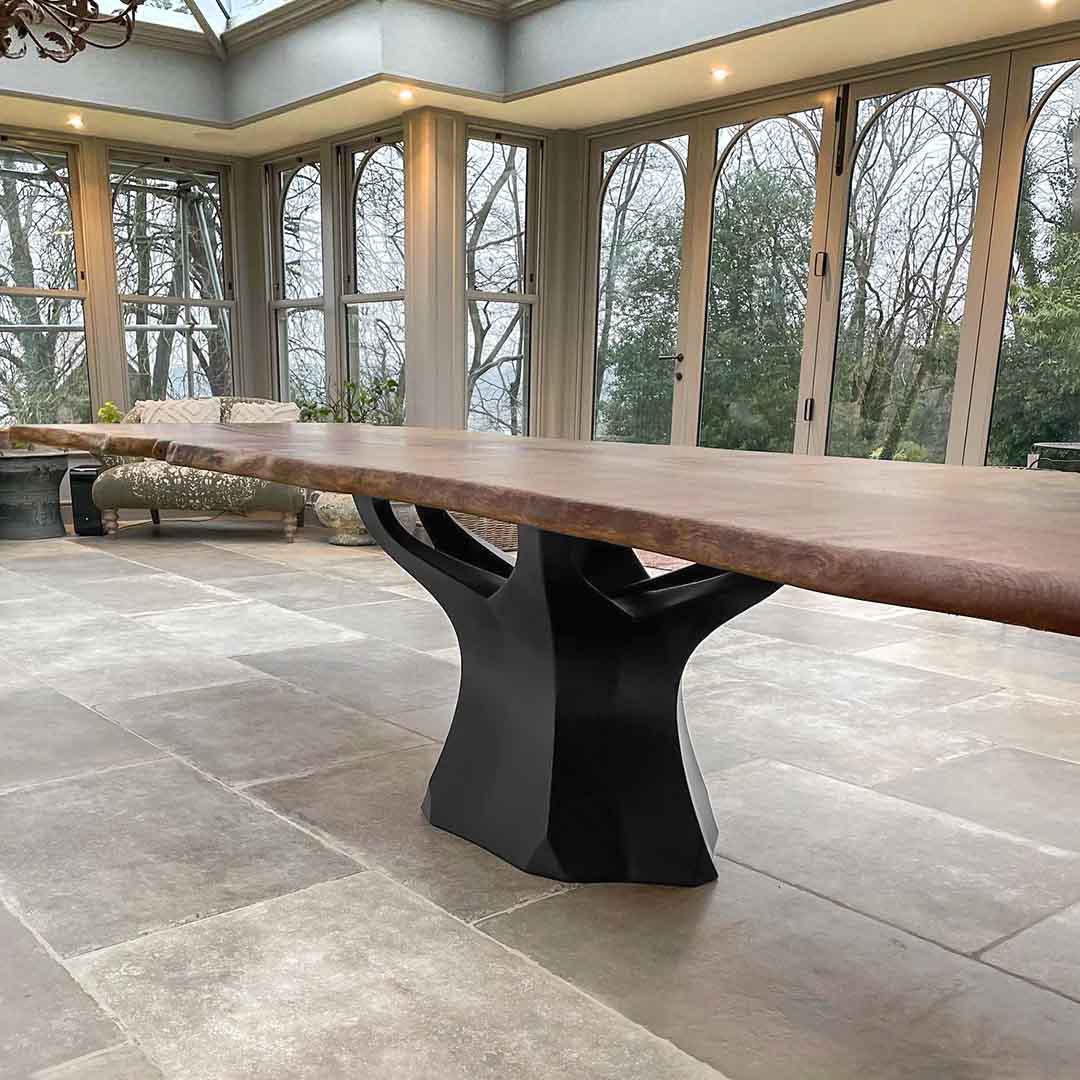 Metal Table Base - 303 Namu - 31, 22, 28H inch round table base farmhouse furniture legs coffee table base dining table base Pedestal table Base base for round table wooden dining table mid century modern home and living industrial and rustic style heavy duty