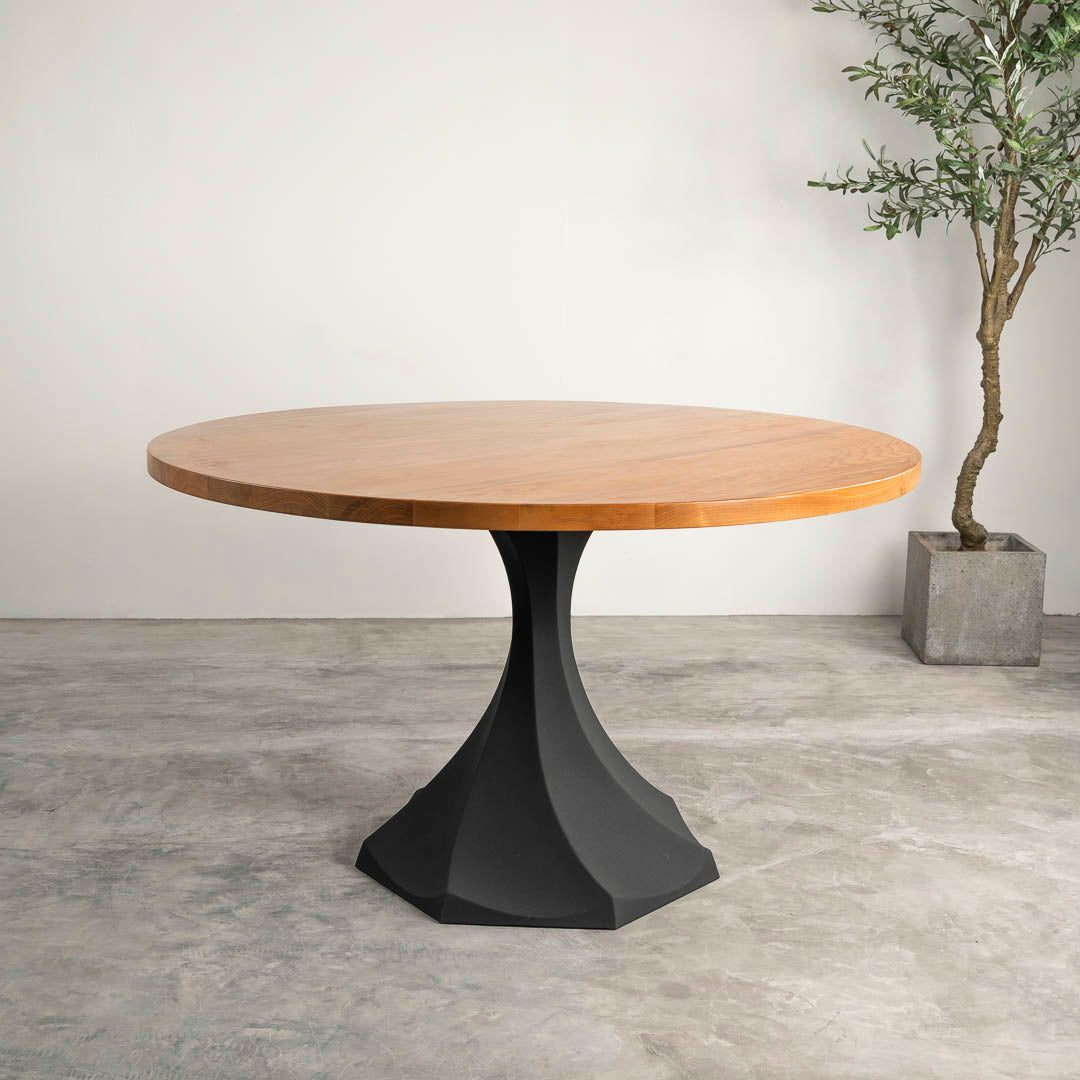 Metal Table Base - 321 Uzar2 - 20, 20, 28H inch dining table base tulip Pedestal table Base wooden metal diy table base farmhouse table legs wood table base home and living industrial and rustic style heavy duty