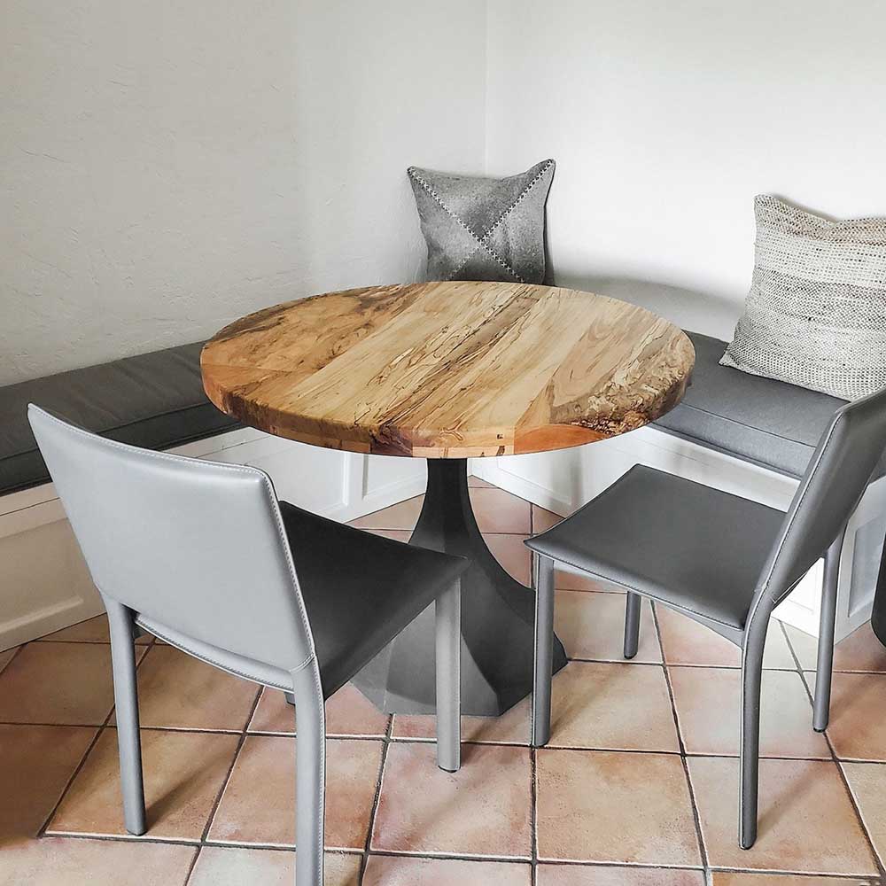 Metal Table Base - 311 Uzar - 21, 21, 28H inch table legs table base furniture legs mid century modern base for table top pedestal table base Round dining and kitchen side table Round Dining Base living room glass table base home and living industrial and rustic style heavy duty