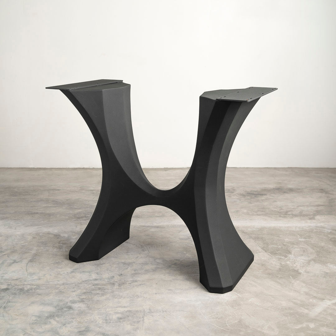 Metal Table Base - 322 Horu - 20, 20, 28H inch dining table base tulip Pedestal table Base wooden metal diy table base farmhouse table legs wood table base home and living industrial and rustic style heavy duty