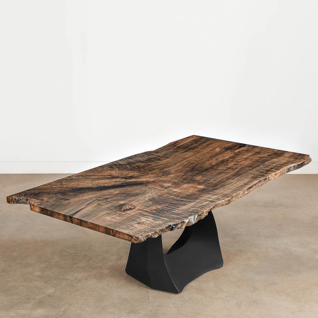 Metal Table Base - 307 Tulipe - 28H inch dining table base metal table base table legs mid century modern Mid Century round dining table furniture legs desk oval pedestal table Kitchen and Dining Pedestal Table Base home and living industrial and rustic style heavy duty