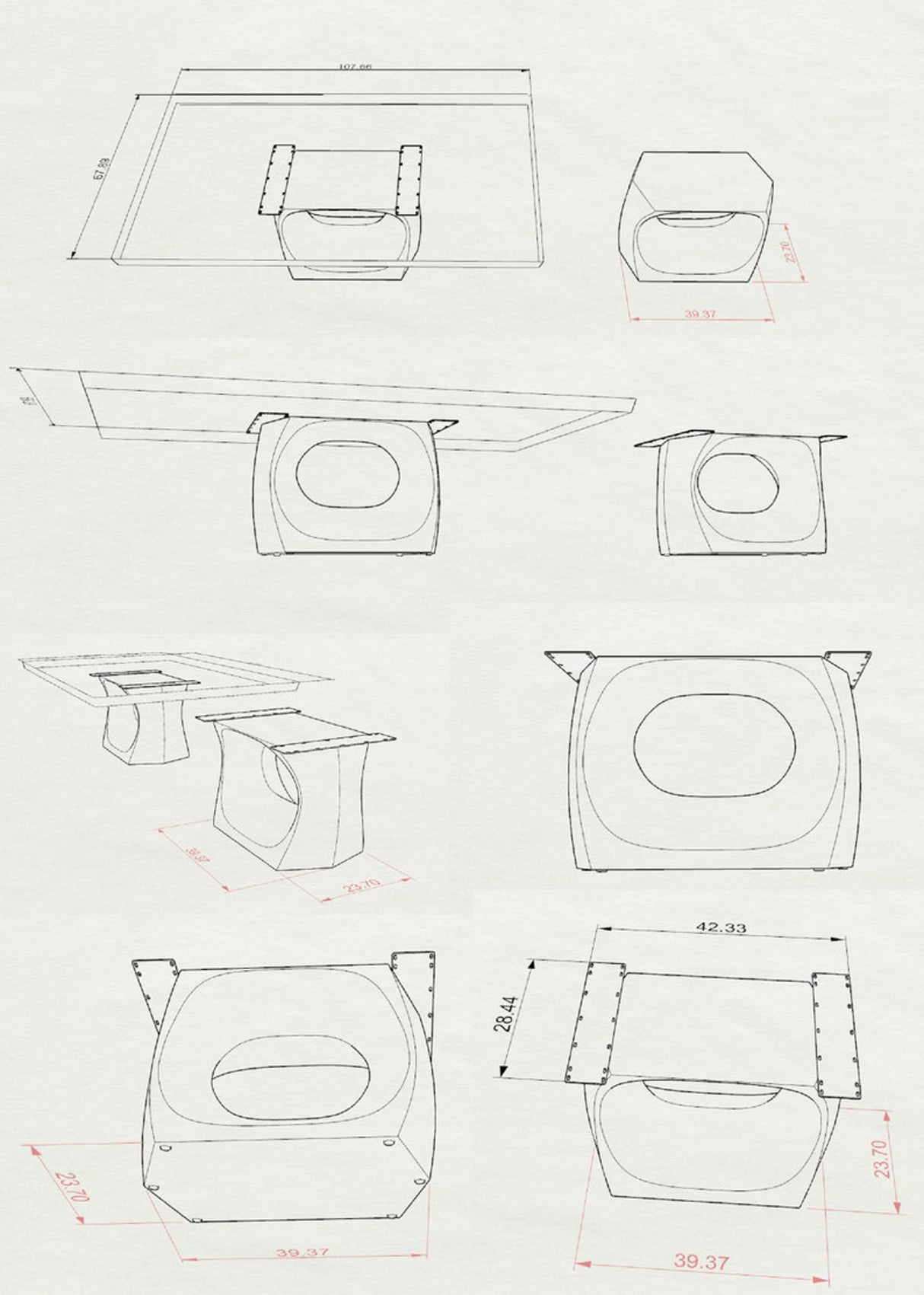 Metal Table Base - 308 Odila - 39, 23, 28H inch table legs table base wood desk trestle table Pedestal table Base round dining table steel table base granite iron trestle glass table base home and living industrial and rustic style heavy duty