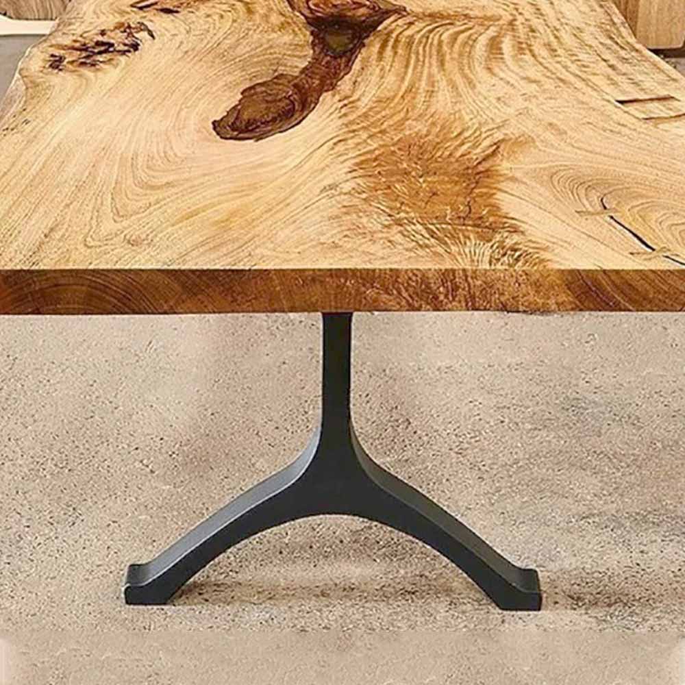 Metal Table Legs - 401 Wishbone - 28W, 28H inch - Set of 2 pcs metal table legs steel table dining table Wishbone steel Furniture legs trestle table live edge dining entryway desk legsflowyline design office desk industrial & rustic style heavy duty