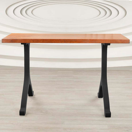 Metal Counter Table Legs - 612 Wishbone - 34H inch - Set of 2 pcs metal table legs furniture legs console table side desk legs coffee table legs counter table dining table handmade furniture entryway table Round Counter Height Table bar table round counter height table