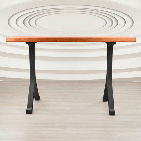 Metal Counter Table Legs - 612 Wishbone - 34H inch - Set of 2 pcs metal table legs furniture legs console table side desk legs coffee table legs counter table dining table handmade furniture entryway table Round Counter Height Table bar table round counter height table