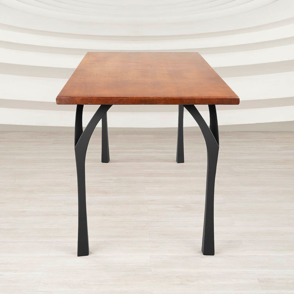 Metal Table Legs - 508 Faras - 9W, 28H inch - Set of 4 pcs metal table legs furniture desk legs kitchen and dining dine table woodwork hand made living room table diy table u legs industrial table leg wood; glass table with metal base; metal base coffee table; coffee table with metal base;