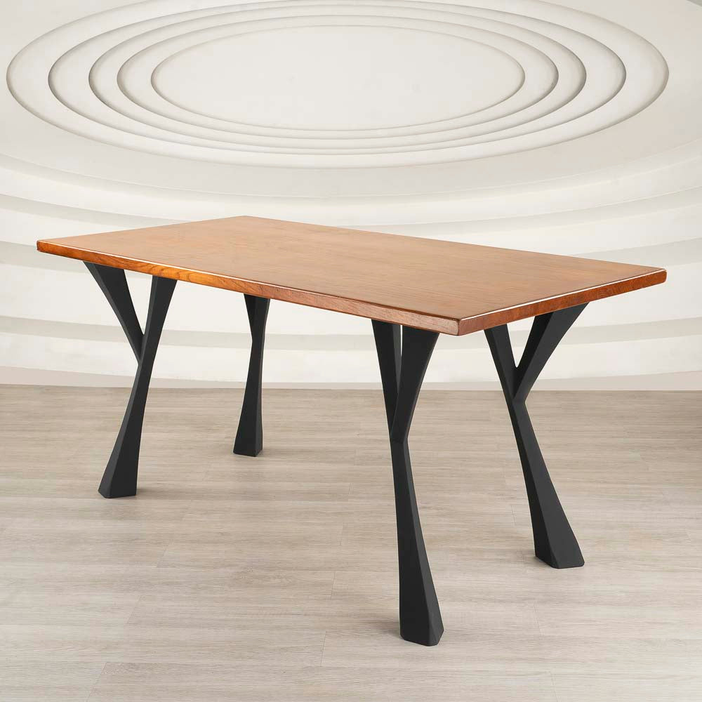 Metal Table Legs - 507 Yami - 4W, 28H inch - Set of 4 pcs metal table legs desk legs dining table steel table base woodworking furniture legs handmade furniture industrial live edge office desk flowyline design industrial & rustic style heavy duty flowyline design