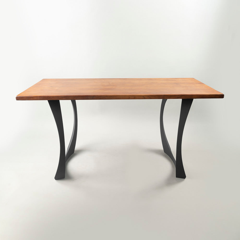 Furniture Legs 409 Cleo 28H Metal Handmade Dining Table Legs metal table legs furniture legs dining table round dining table kitchen steel table legs square dining table wood table legs hallway table entryway table flowyline design industrial & rustic style heavy duty flowyline design