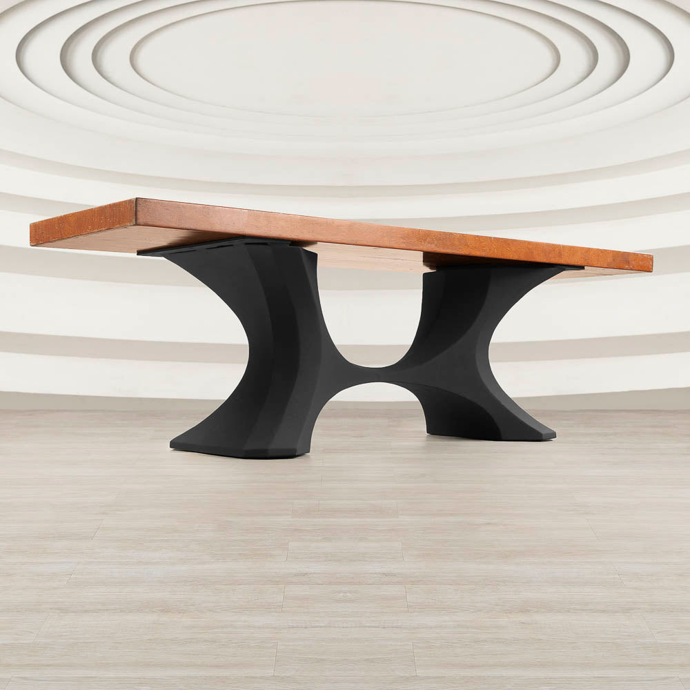 Coffee Table Legs 208 Haru 16H Modern Handmade Furniture live edge coffee table legs slab coffee table legs coffee table legs for live edge wood slab coffee table legs metal legs for live edge coffee table legs for live edge coffee table live edge coffee table metal legs live edge coffee table with hairpin legs