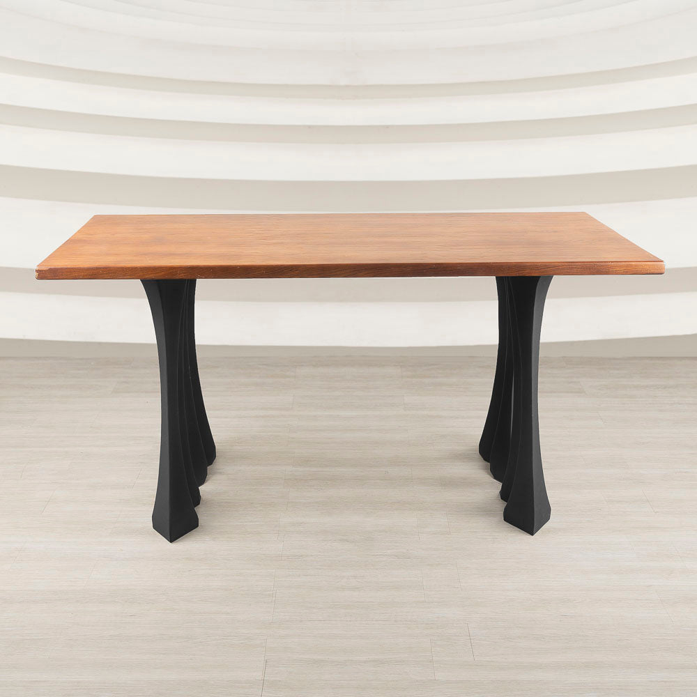 Metal Table Legs - 410 Radix - 28H inch - Set of 2 pcs metal table legs furniture legs round dining table desk legskitchen and dining woodwork dining table handmade furniture modern desk flowyline design industrial & rustic style heavy duty flowyline design