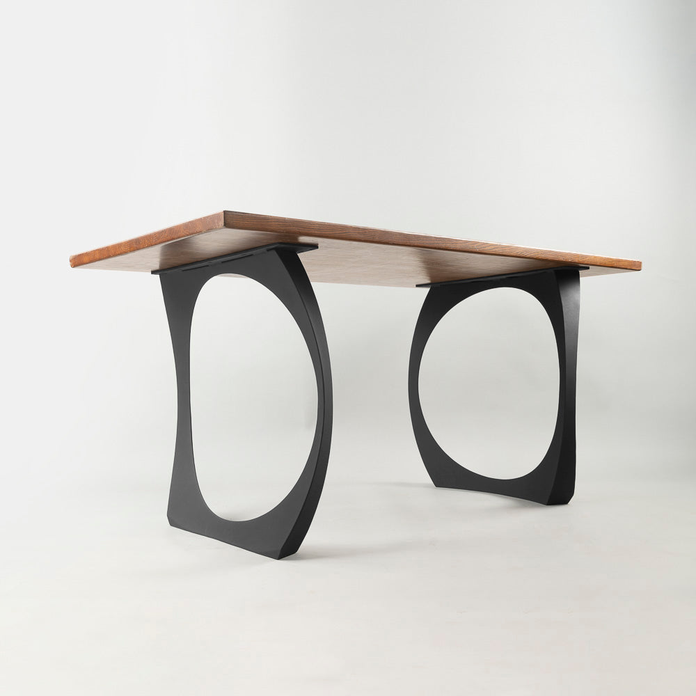 Furniture Legs 409 Cleo 28H Metal Handmade Dining Table Legs metal table legs furniture legs dining table round dining table kitchen steel table legs square dining table wood table legs hallway table entryway table flowyline design industrial & rustic style heavy duty flowyline design