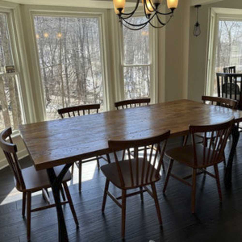 Metal Table Legs - 506 Faras - 12W, 28H inch - Set of 4 pcs table furniture legs dining table kitchen and dining office desk farmhouse table large dining cast iron hallway farmhouse furniture wood steel desk legs industrial & rustic style heavy duty flowyline design