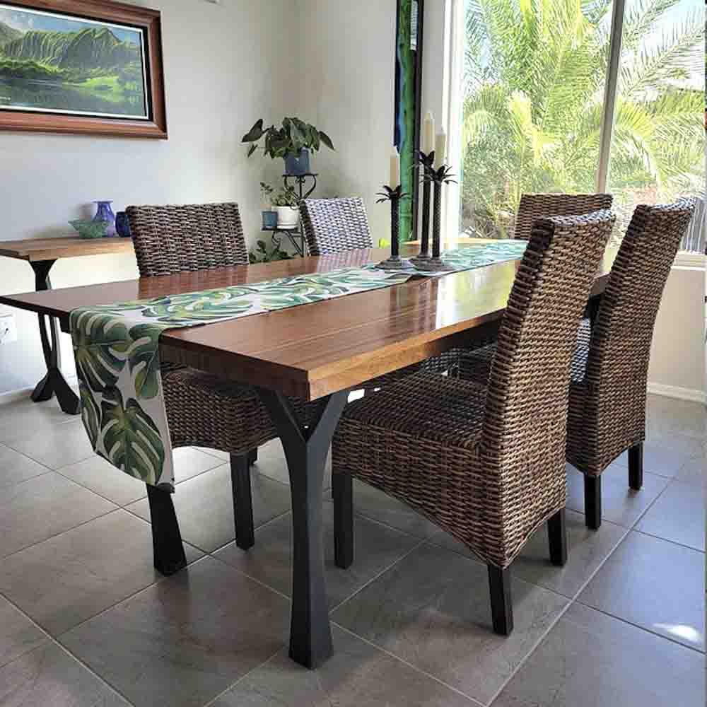 Metal Table Legs - 506 Faras - 12W, 28H inch - Set of 4 pcs table furniture legs dining table kitchen and dining office desk farmhouse table large dining cast iron hallway farmhouse furniture wood steel desk legs industrial & rustic style heavy duty flowyline design