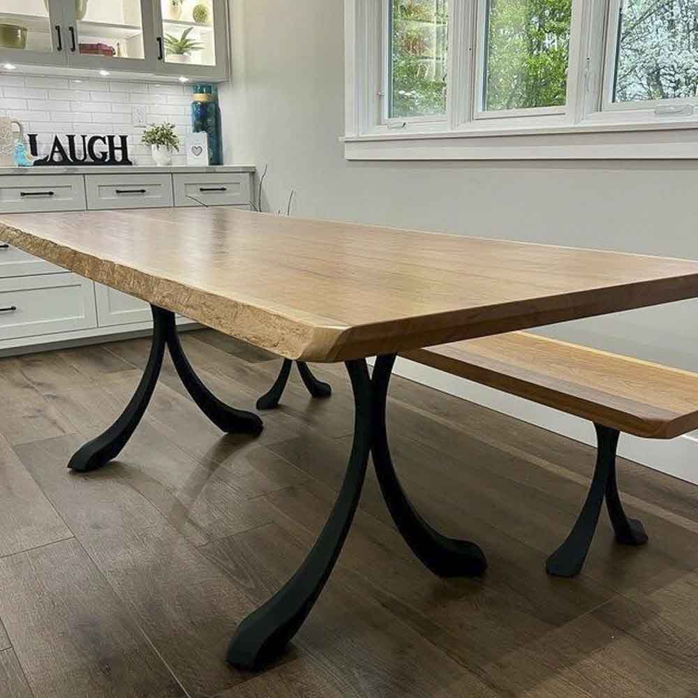 Furniture Legs 421 Xeni 28H Metal with X-sharp Dining Table Legs metal table legs furniture round dining table wood desk dine table flowyline design kitchen table side table mid century modern handmade furniture entryway table industrial & rustic style heavy duty flowyline design