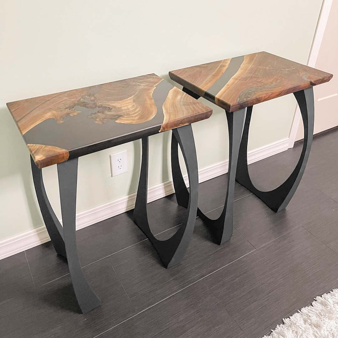 Metal Console Table Legs - 211 Cleo - 28H inch - Set of 2 pcs metal table legs furniture console table desk legs side table steel table base entryway table Narrow Console Table handmade furniture diy round counter height table bar table