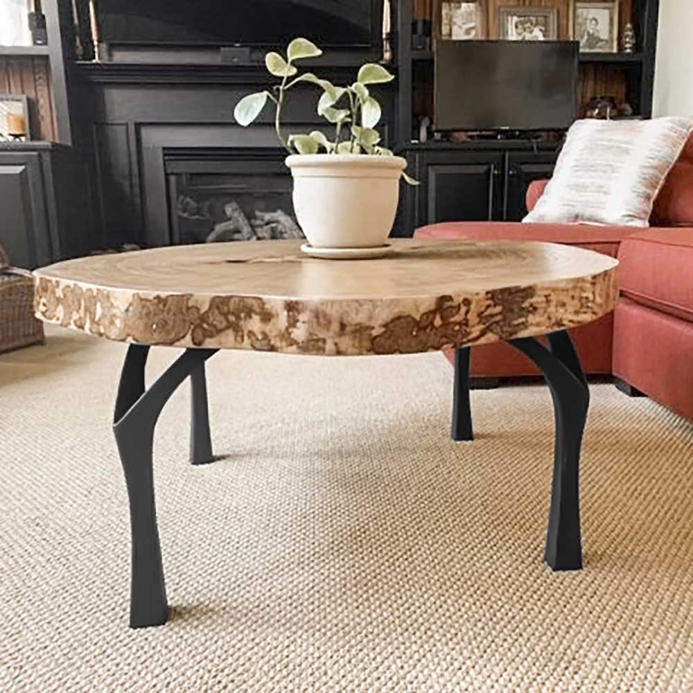 Bench Legs 118 Faras 16H Modern Steel Furniture Flowyline Design Coffee Table Base for DIY furniture dining home decor epoxy woodworkbench legs coffee table outdoor furniture metal Small Coffee Table cabinet legs epoxy mold c channel hair pin legs walnut legs tapered upholstered metal legs for bench