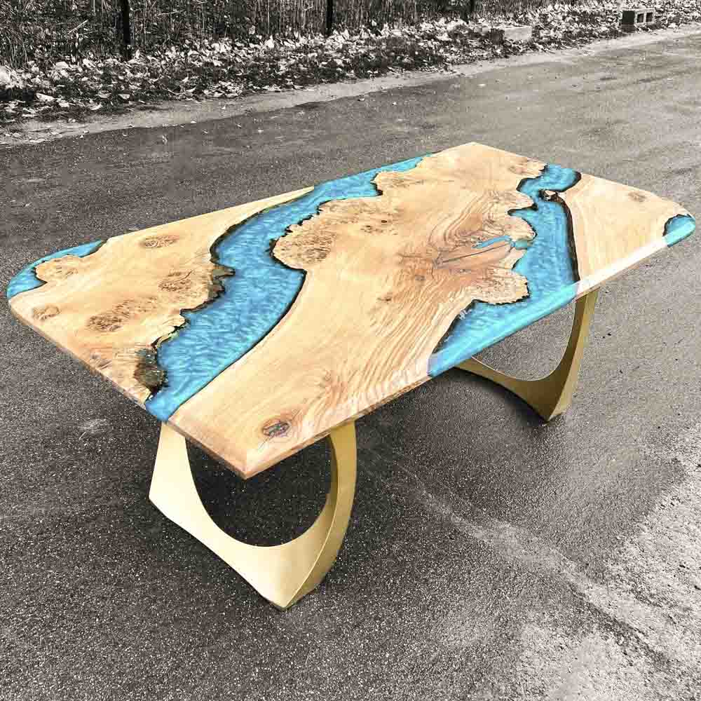 Bench Legs 119 Cleo - 10W, 16H inch - Set of 2 pcs of FlowyLine Design for DIY furniture dining home decor epoxy woodwork metal table legs furniture steel coffee table handmade home decor side table steel handmade furniture modern bench for entryway narrow wood bench metal legs for bench