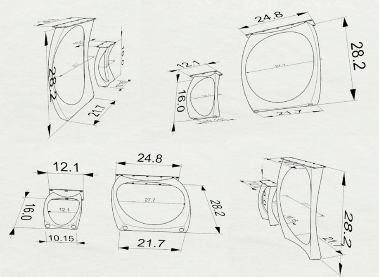 Metal Table Legs - 409 Cleo - 21W, 28H inch - Set of 2 pcs metal table legs furniture legs dining table round dining table kitchen steel table legs square dining table wood table legs hallway table entryway table flowyline design industrial & rustic style heavy duty flowyline design