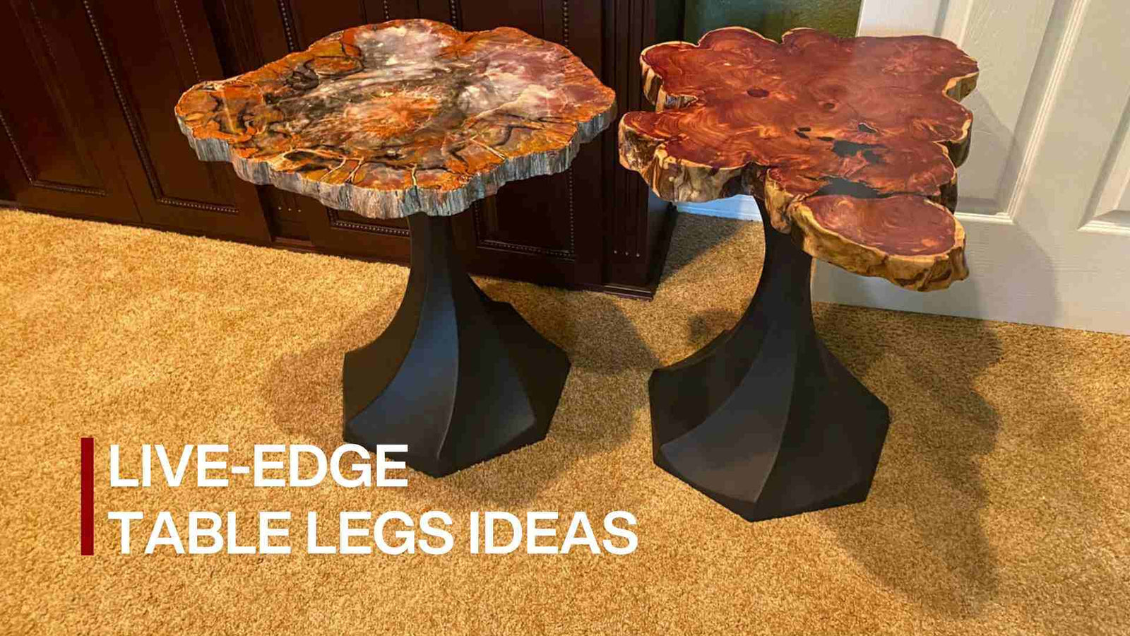Metal Legs for Wood Slab