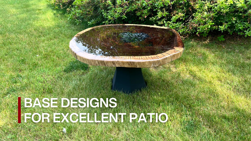 Table Bases That Contribute To The Success Of Outdoor Patio