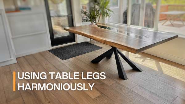 Styling Tips for Mixing Metal Table Legs with Different Interior Styles