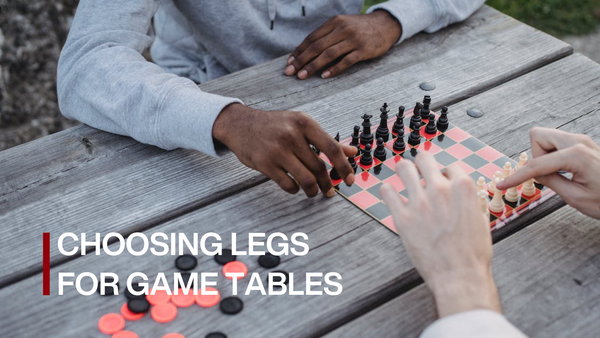 Retro Metal Legs for Vintage Game Tables