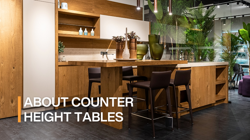 Counter Height Tables in Kitchen Design
