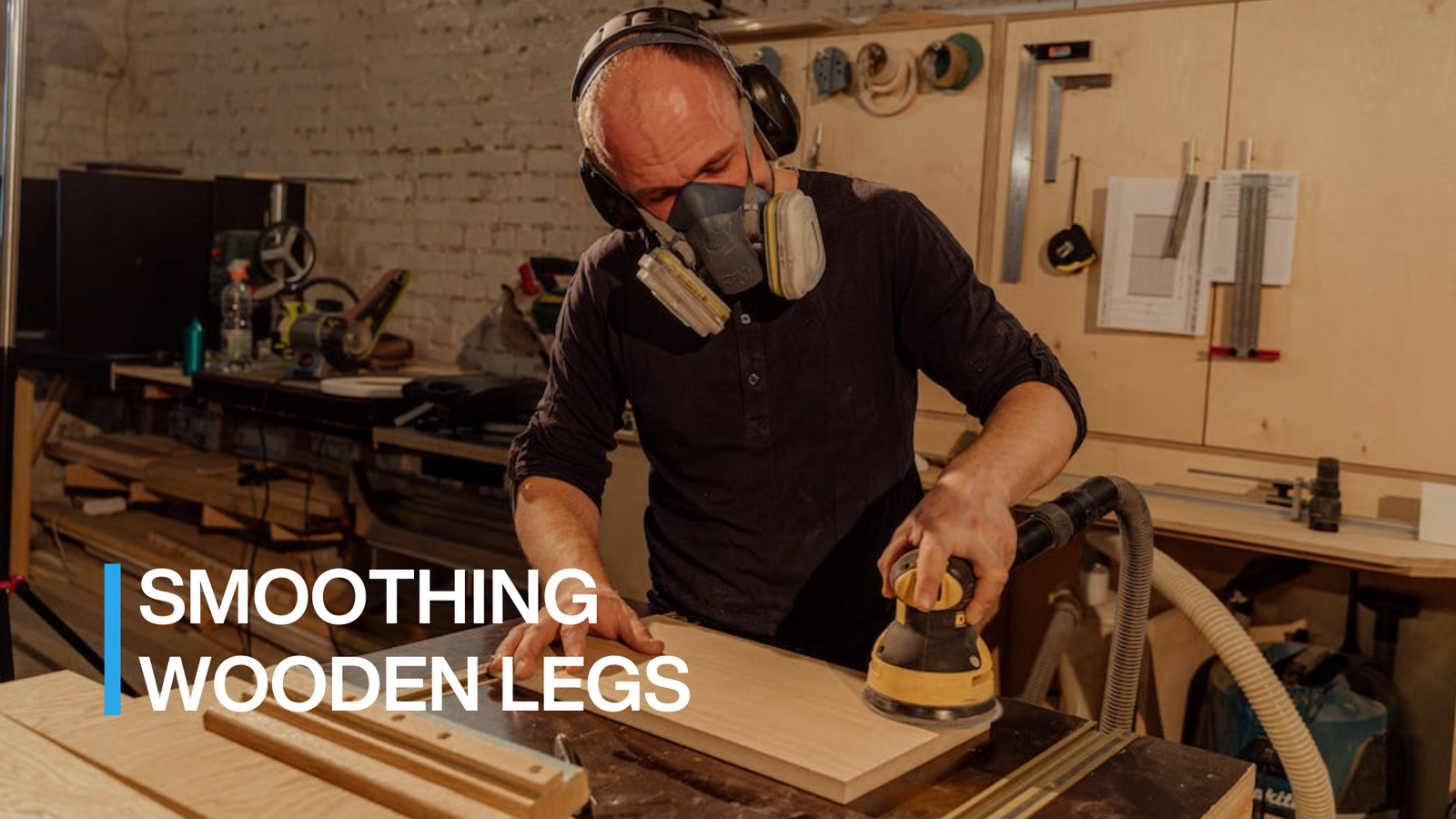 how to sand table legs flowyline design