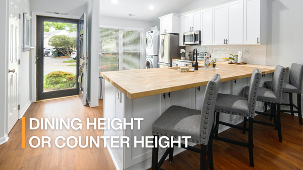 Dining Height vs Counter Height