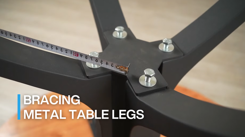 How to Brace Metal Table Legs