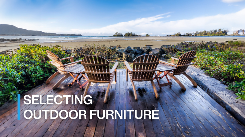 How To Choose The Right Outdoor Furniture