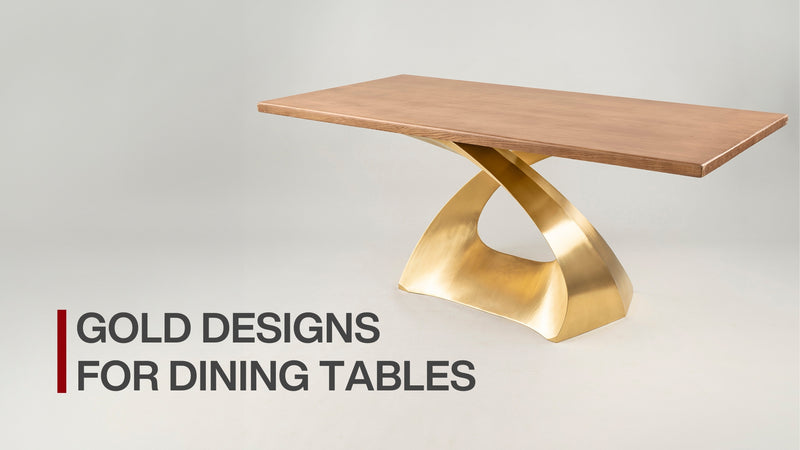Styling Ideas for Dining Tables with Gold Legs: Design Inspirations