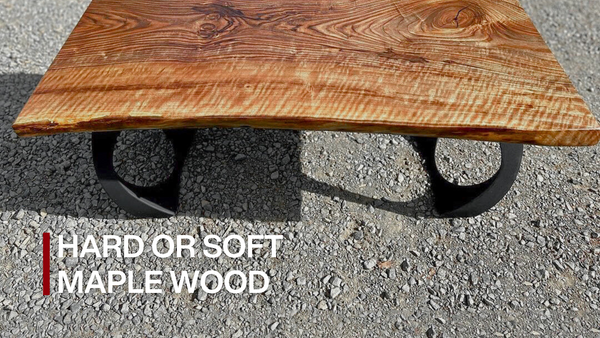 Hard Maple vs. Soft Maple: Which is Better for DIY Metal Legs?