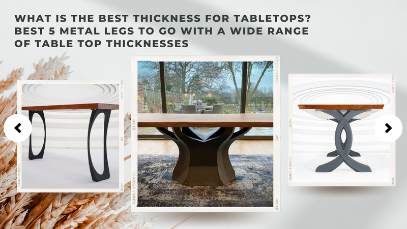 Thickness For Tabletops