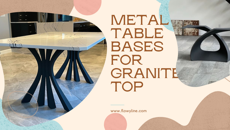 heavy duty table base for granite top