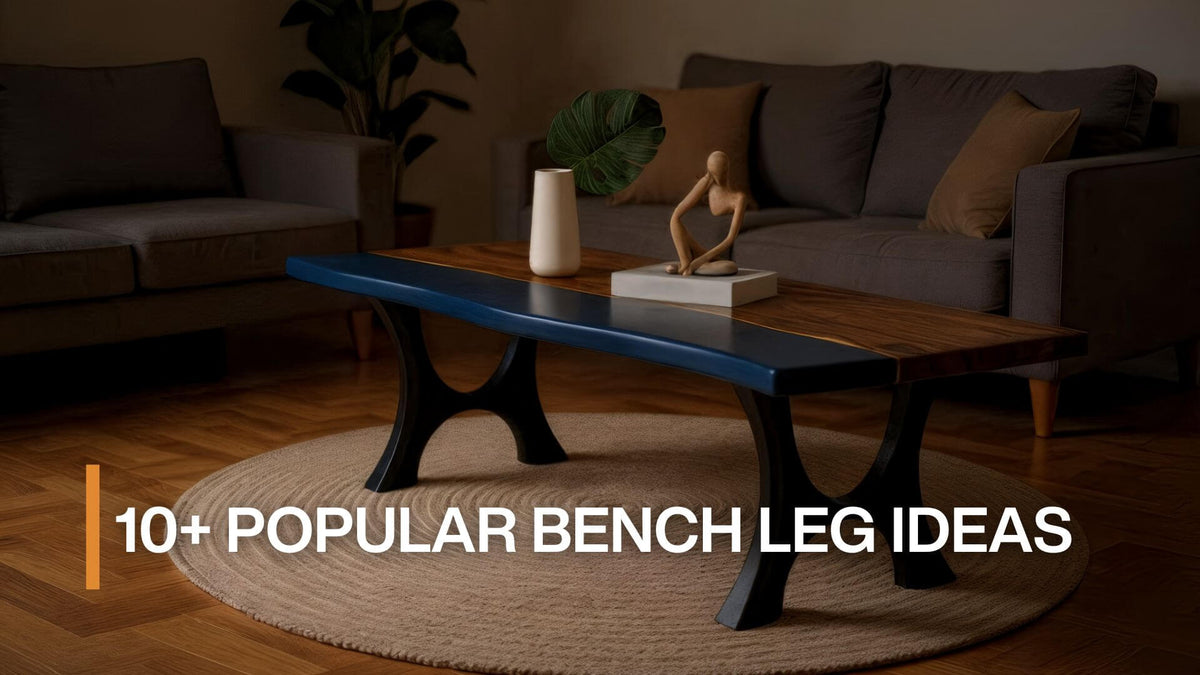 10+ Modern Bench Leg Ideas and Classic Favorites that You Should Check