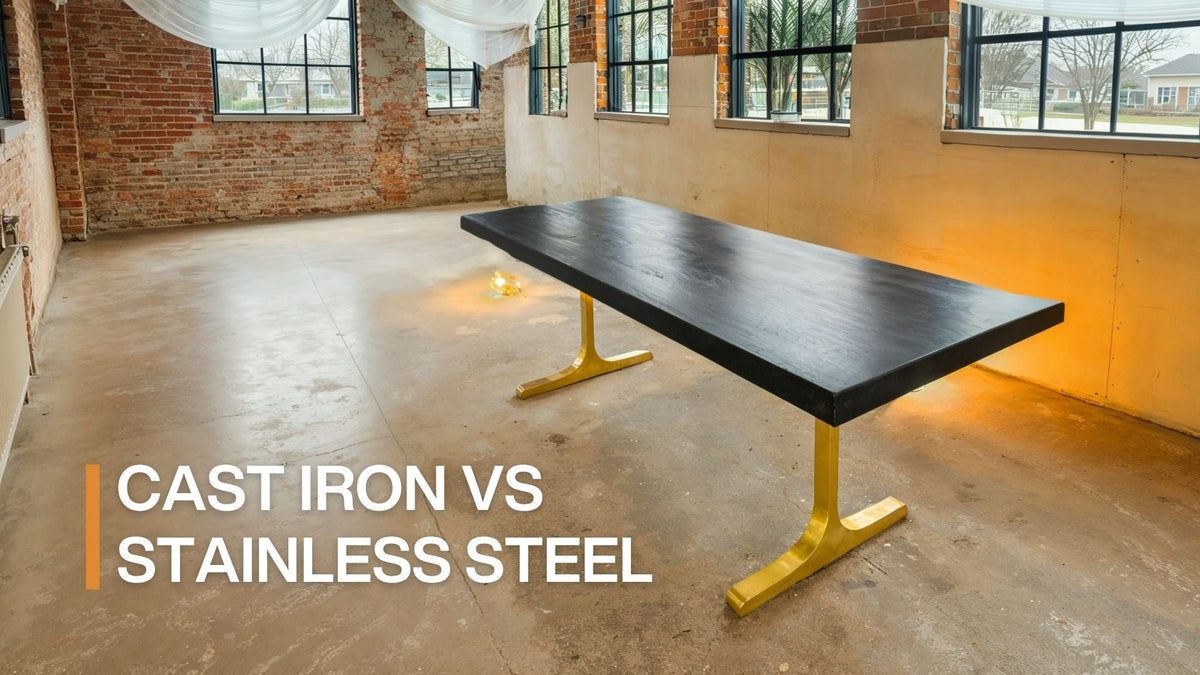 Cast Iron vs Stainless Steel comparison