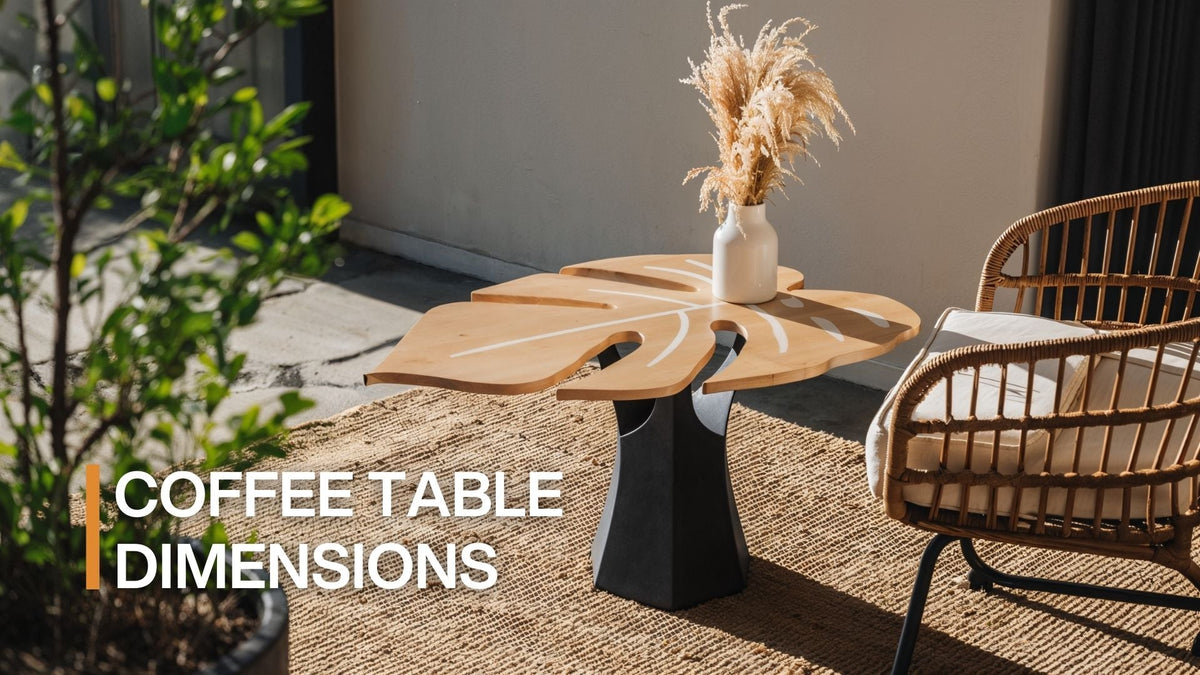 Coffee Table Dimensions: Standard Table Size, Shape & Space Guidelines ...